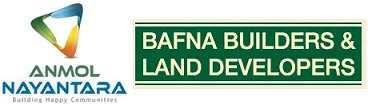 Anmol Nayantara and Bafna Builders logo