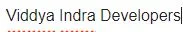 Viddya Indra Developers logo