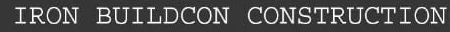 Iron Buildcon Construction logo