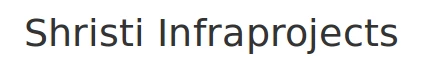 Shristi Infraprojects logo