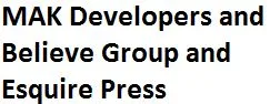 MAK Developers and Believe Group and Esquire Press logo
