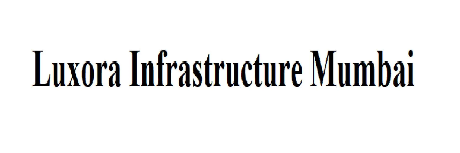 Luxora Infrastructure Mumbai logo
