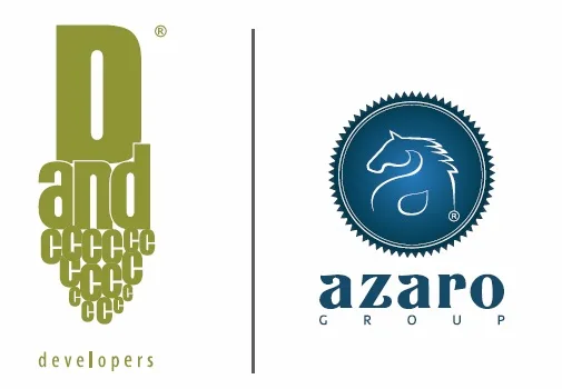 D and C Developers and Azaro Group logo