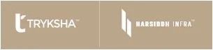 Tryksha and Harsiddh Infra logo