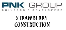 Strawberry Construction and PNK Group logo