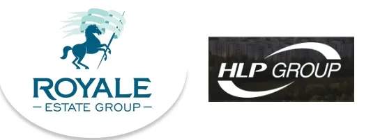 Royale Estate Group and HLP Group logo
