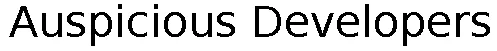 Auspicious Developers logo