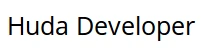 Huda Developer logo