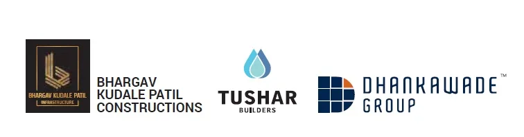 Tushar Builders and BKP Infra and Dhankawade Group logo