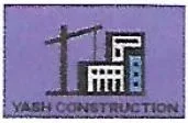 Yash Construction Raigad logo