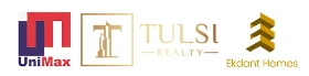 UniMax , Tulsi Realty and Ekdant Homes logo
