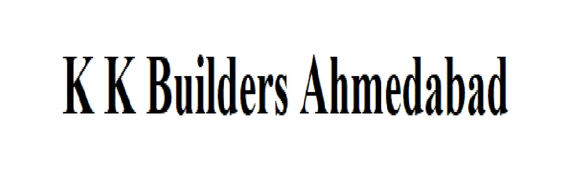 K K Builders Ahmedabad logo