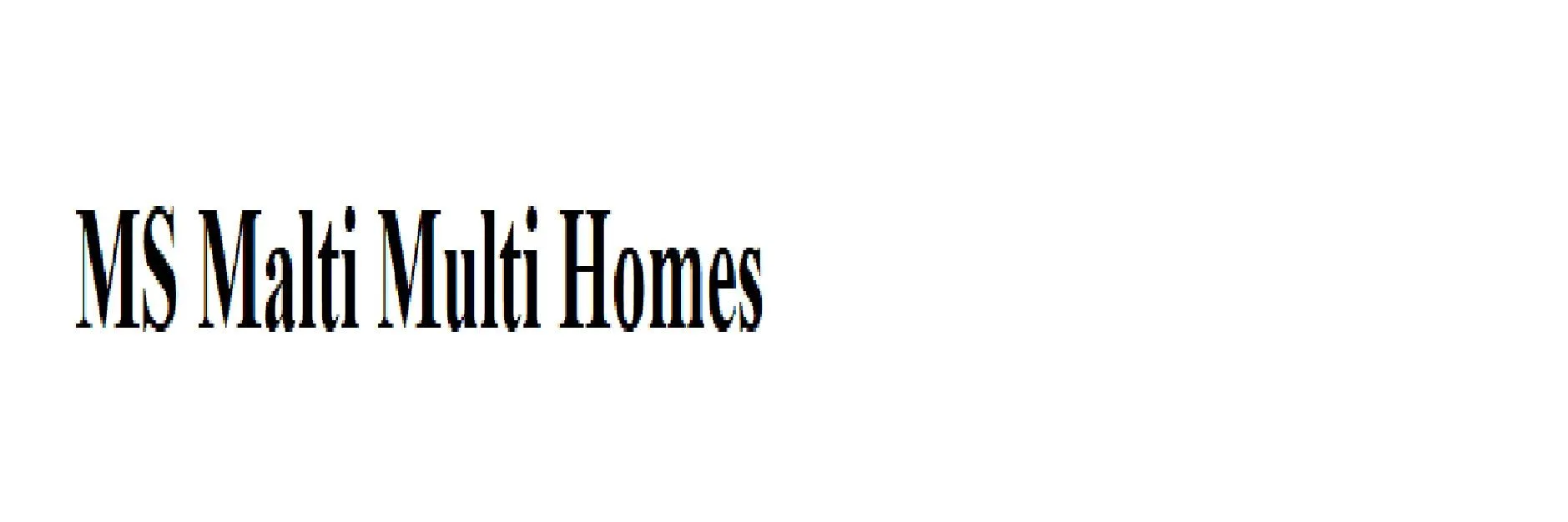 MS Malti Multi Homes logo
