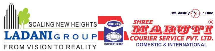Ladani Group and Shree Maruti Courier Service logo