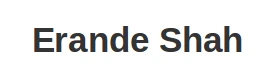 Erande Shah logo