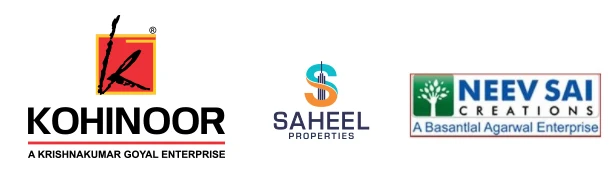Saheel and Neev Sai and Kohinoor Properties logo