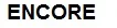 Encore logo