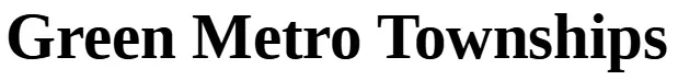 Green Metro Townships logo