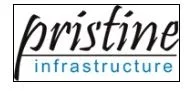 Pristine Infrastructure logo