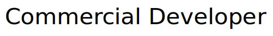 Commercial Developer logo