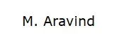 M. Aravind logo