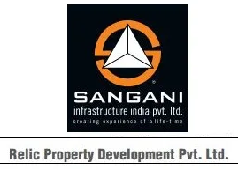 Sangani Infrastructure India and Relic Property De logo