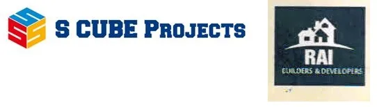 S Cube Projects and Rai Builders logo