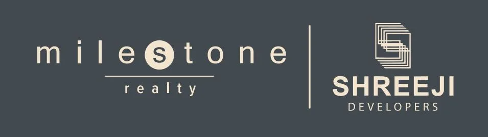 Milestone Realty and Shreeji Group logo