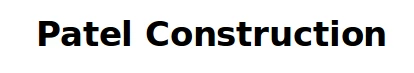 Patel Construction logo