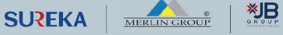 Sureka Group and Merlin Group and JB Group logo