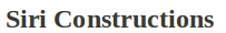 Siri Constructions logo