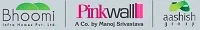 Bhoomi Infra Homes Pinkwall and Aashish Group logo