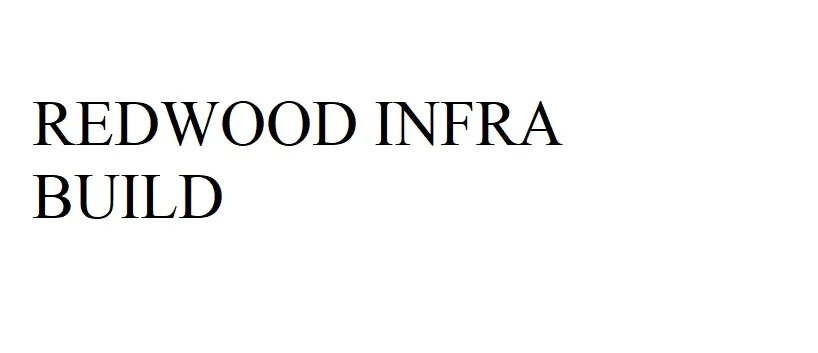 REDWOOD INFRA BUILD logo
