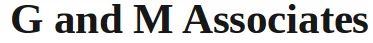 G and M Associates logo