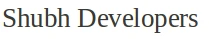 Shubh Developer Ahmedabad logo