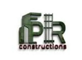 P R Constructions logo