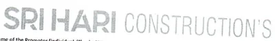 Srihari Constructions Vizianagaram logo