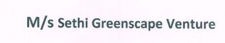SETHI GREENSCAPE VENTURE logo