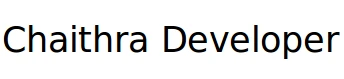Chaithra Developer logo
