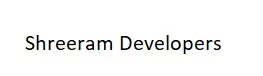 Shreeram Developers Ahmedabad logo