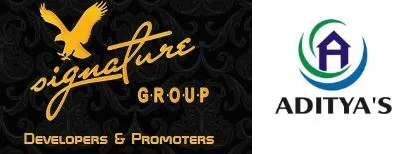 Signature Group and Aditya Home logo