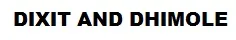 Dixit And Dhimole logo