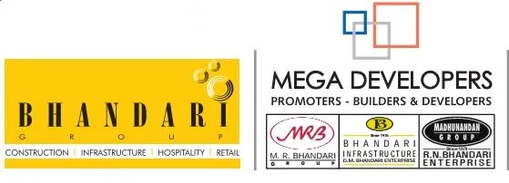 Bhandari Group and Mega Developers logo