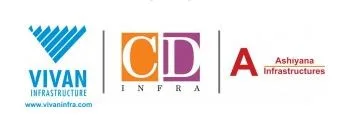 Vivan and CD and Ashiyana Infrastructure logo