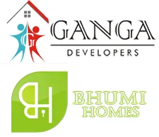 Ganga Developers and Bhumi Homes logo