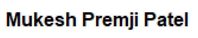 Mukesh Premji Patel logo