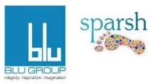 Blu Group and Sparsh Developer logo