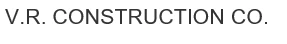 V R Construction Co logo