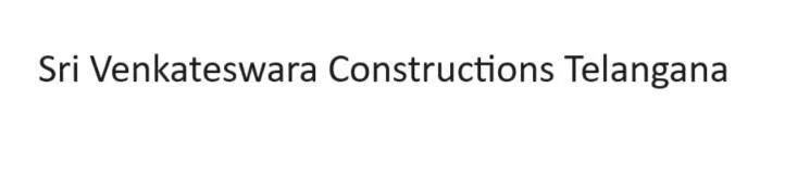 Sri Venkateswara Constructions Telangana logo