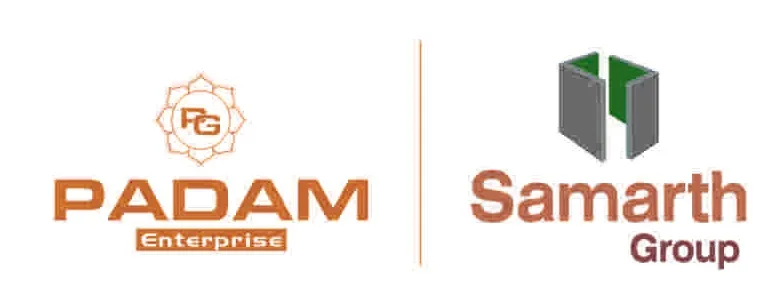 Padam Enterprise and Samarth Group logo